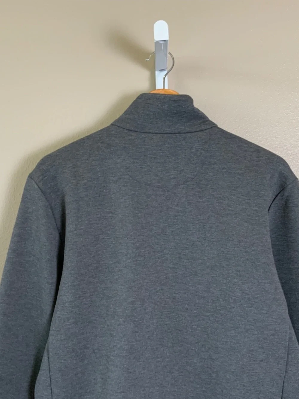 POLO Ralph Lauren Double-Knit Quarter Snap Mockneck Pullover Sweatshirt